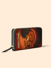 Onyx Halo Slimline Zippy Wallet