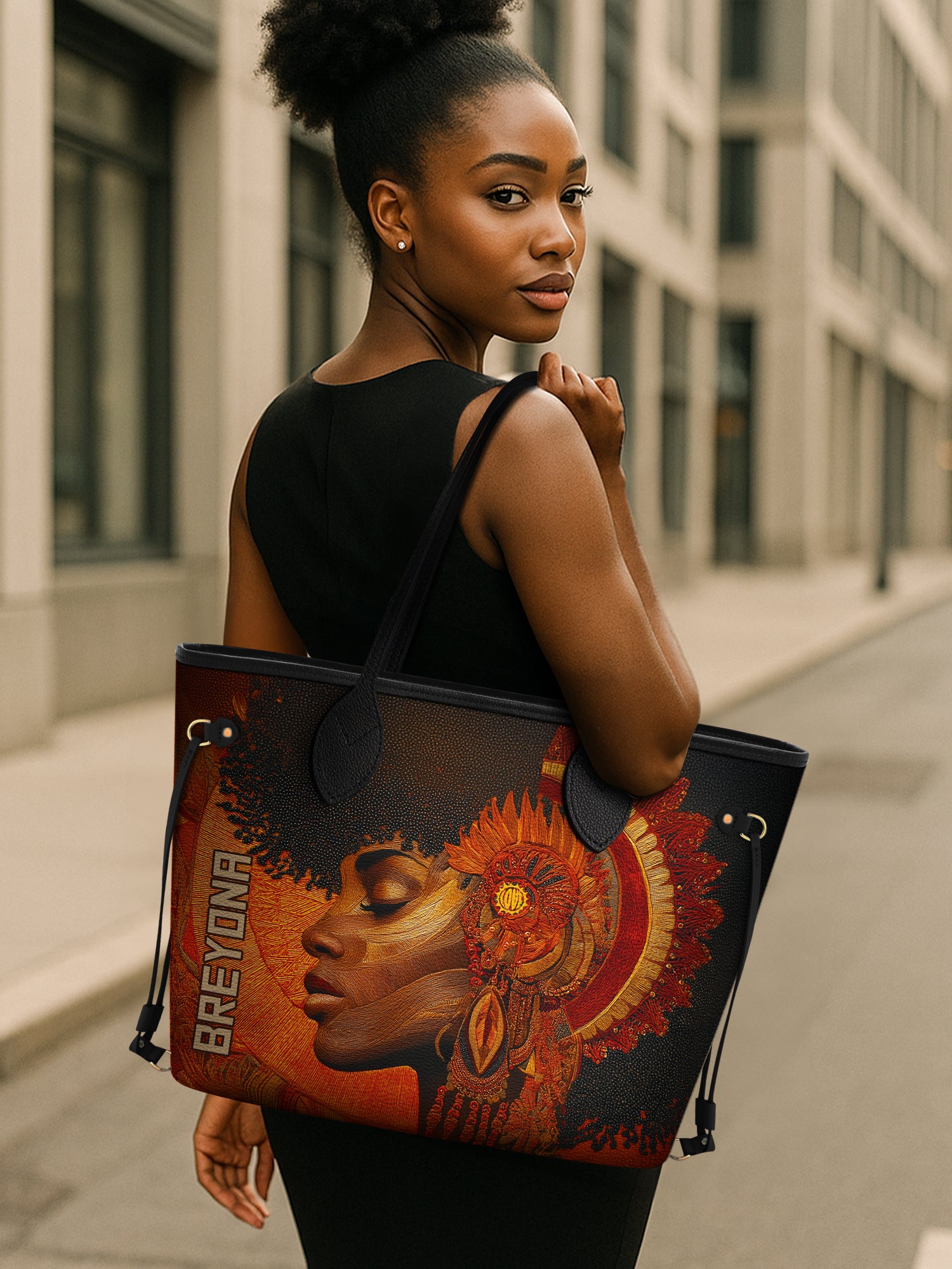 Onyx Halo Classic Shopper Tote