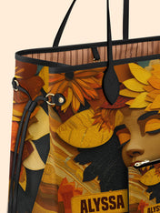 Sunflower Embrace Classic Shopper Tote