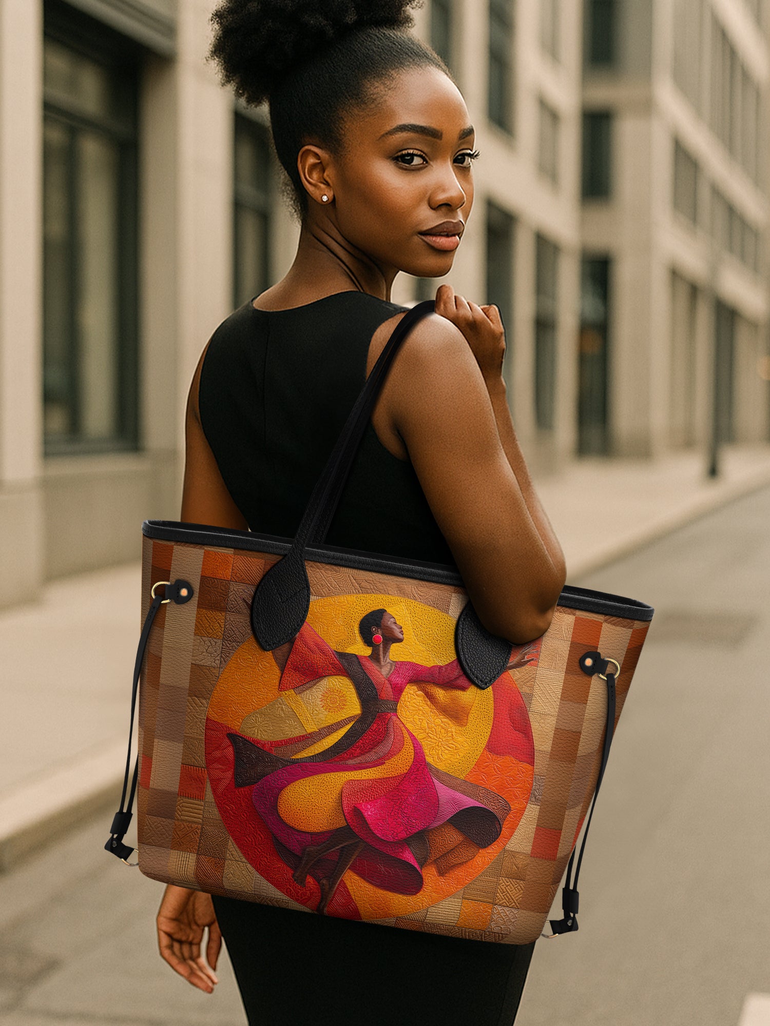 Unstoppable Rhythm Classic Shopper Tote QR0TD003