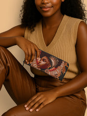 Cocoa Halo Slimline Zippy Wallet QR0XD007