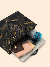 Books, Dreams, and Beyond Premium Leather Handbag QR0TD091