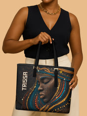 Sable Roots Sleek Leather Tote