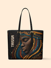 Sable Roots Sleek Leather Tote