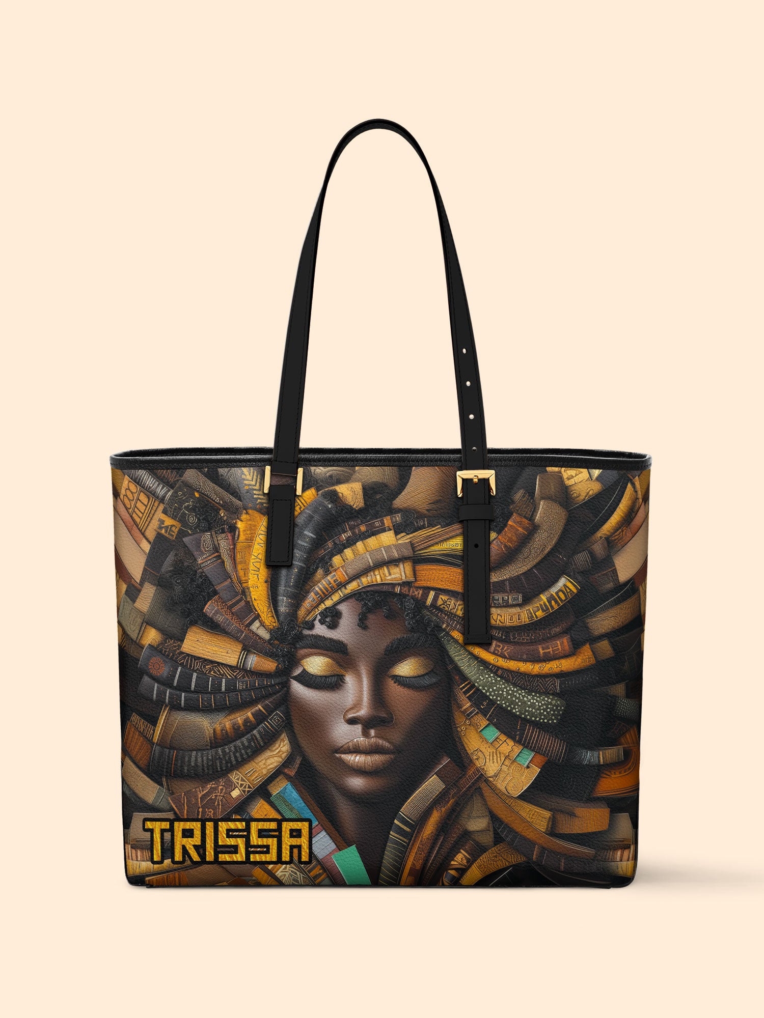 Soulful Pages Sleek Leather Tote