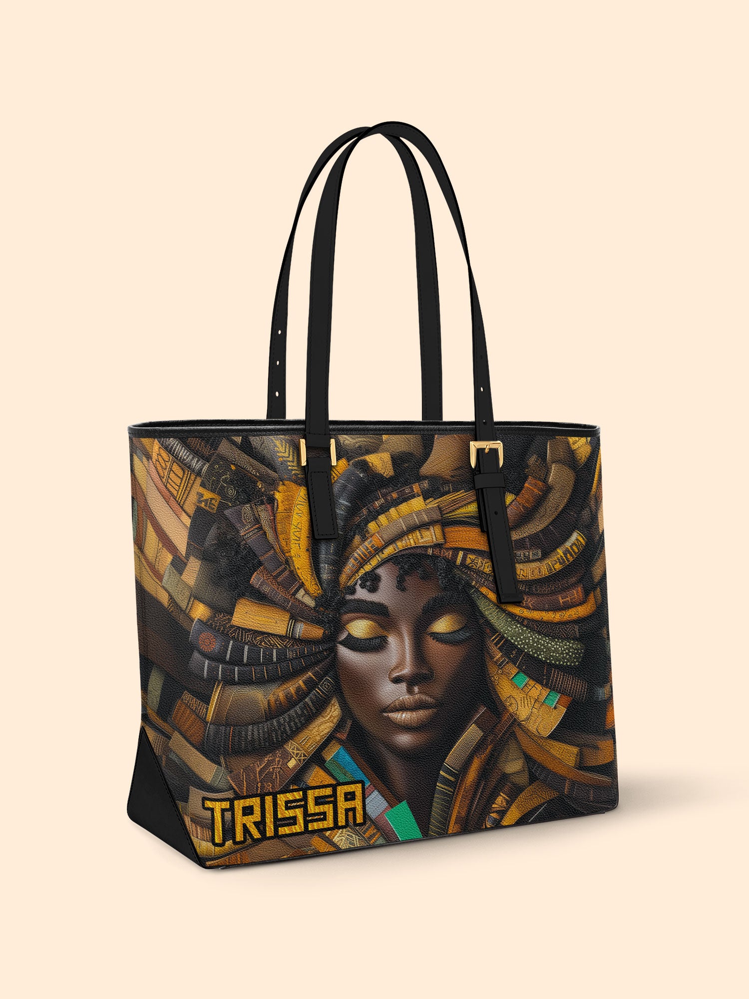 Soulful Pages Sleek Leather Tote