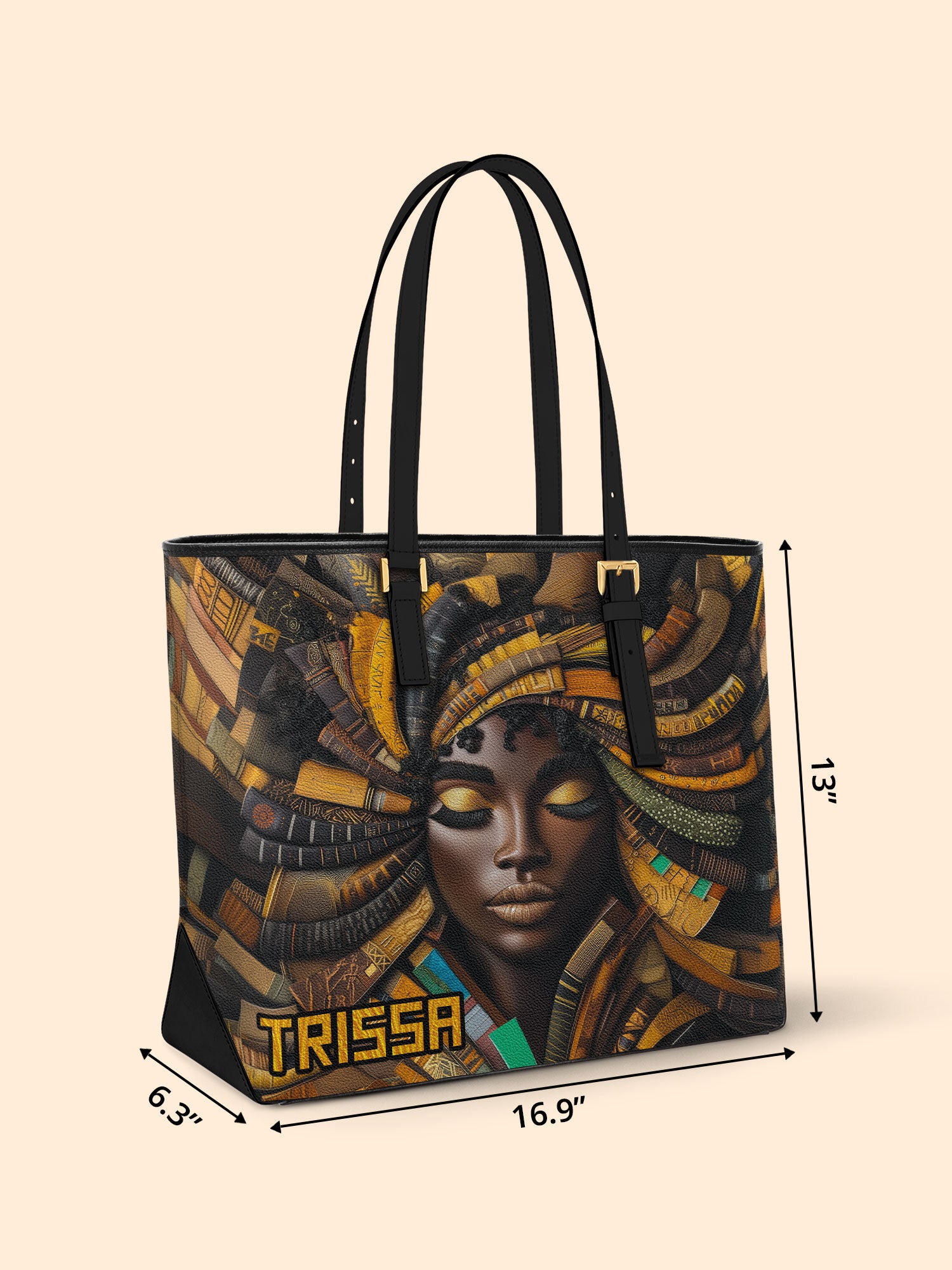 Soulful Pages Sleek Leather Tote