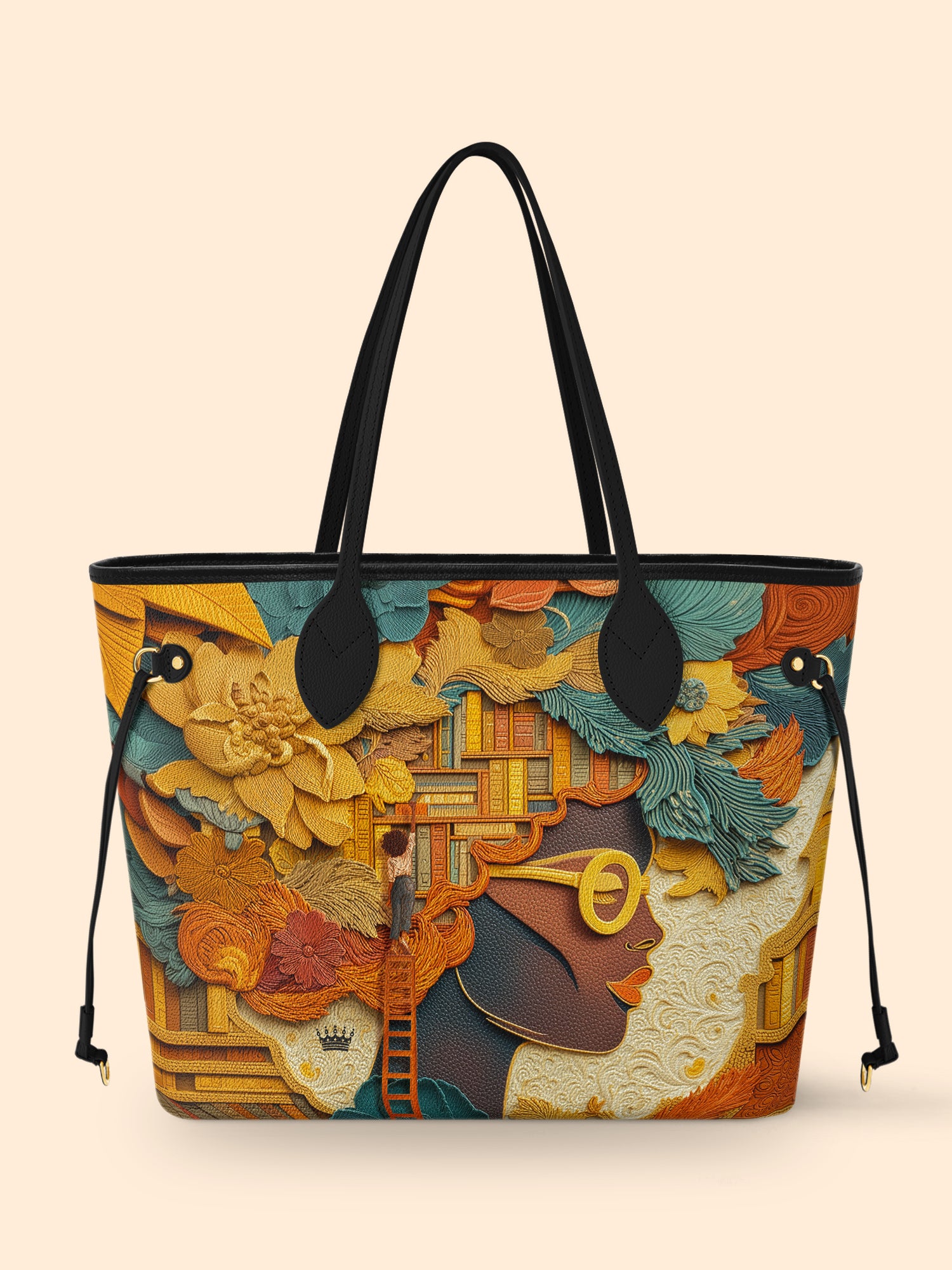 Bound by Knowledge Classic Shopper Tote QR0TD007