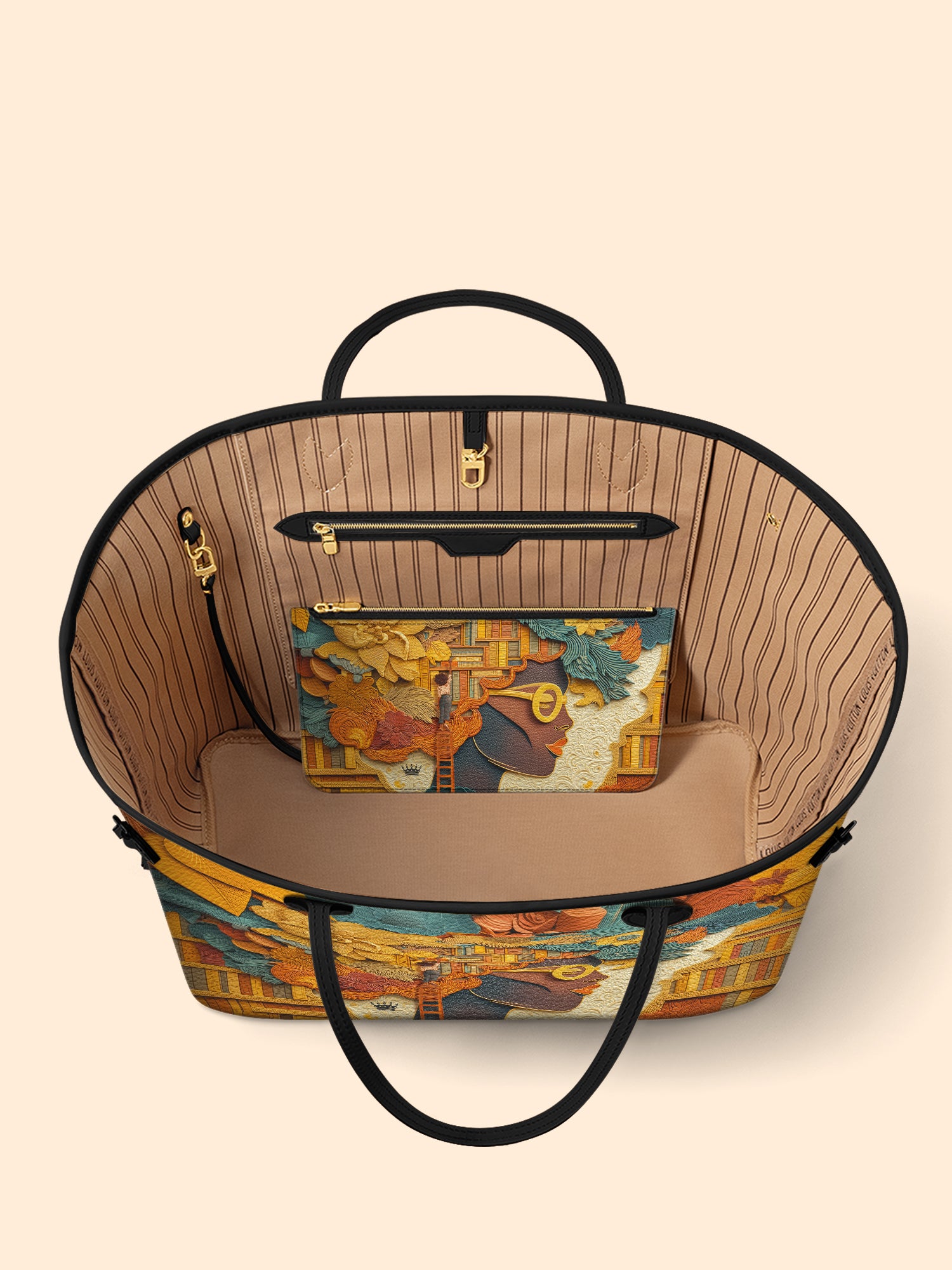 Bound by Knowledge Classic Shopper Tote QR0TD007