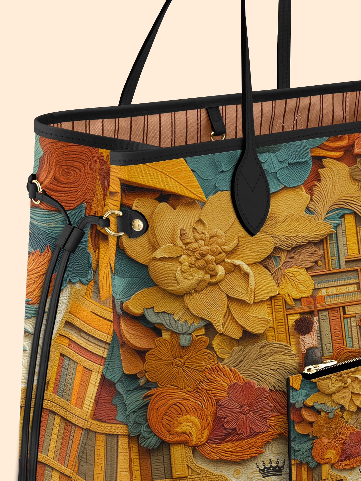 Bound by Knowledge Classic Shopper Tote QR0TD007