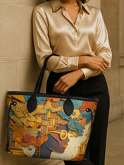 Bound by Knowledge Classic Shopper Tote QR0TD007