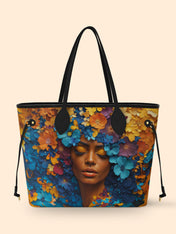 Floral Reverie Classic Shopper Tote QR0TD004