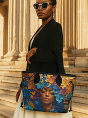 Floral Reverie Classic Shopper Tote QR0TD004