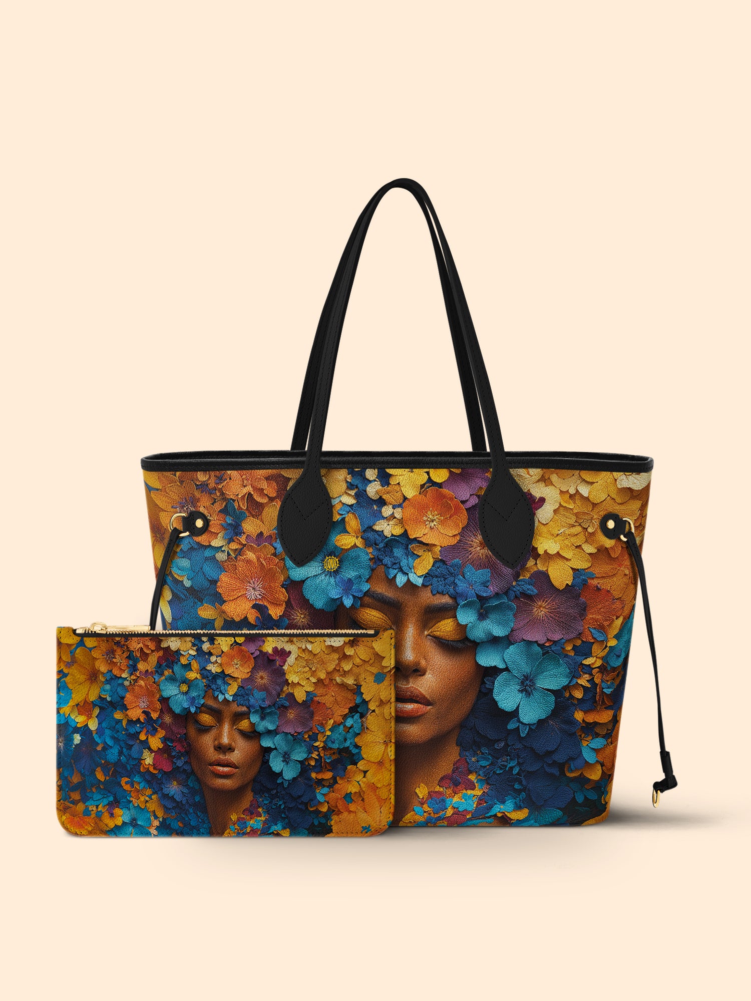 Floral Reverie Classic Shopper Tote QR0TD004