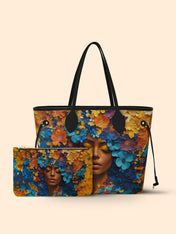Floral Reverie Classic Shopper Tote QR0TD004