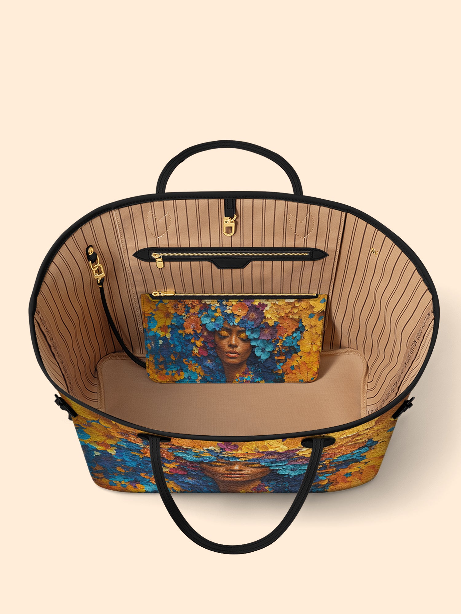 Floral Reverie Classic Shopper Tote QR0TD004