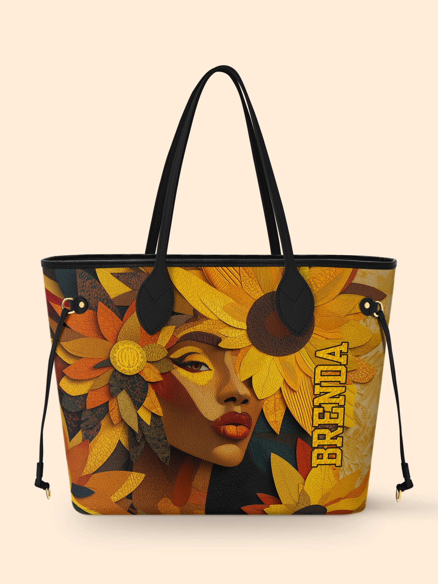 Golden Glare Classic Shopper Tote