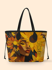 Golden Glare Classic Shopper Tote