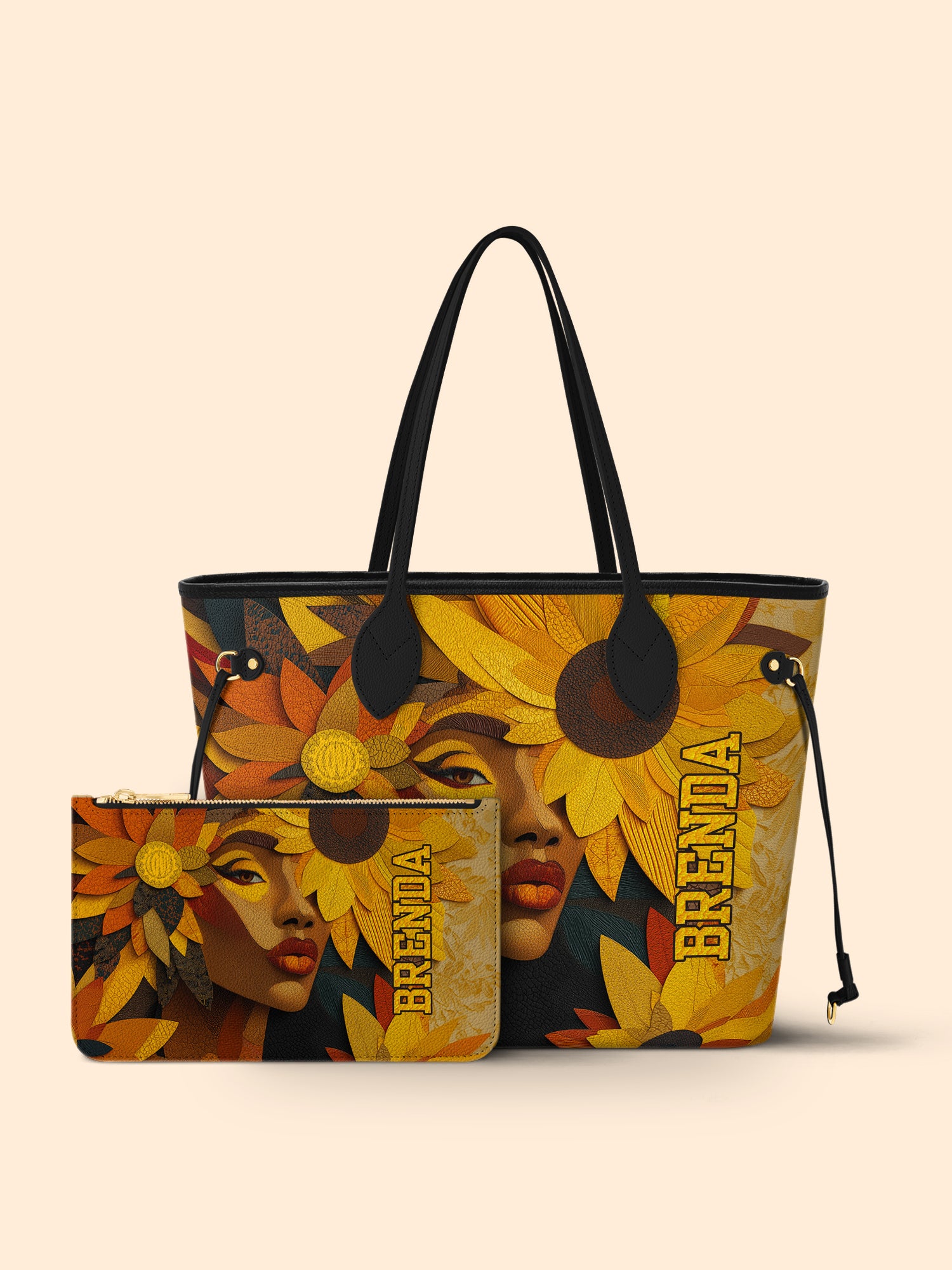 Golden Glare Classic Shopper Tote