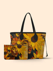 Golden Glare Classic Shopper Tote