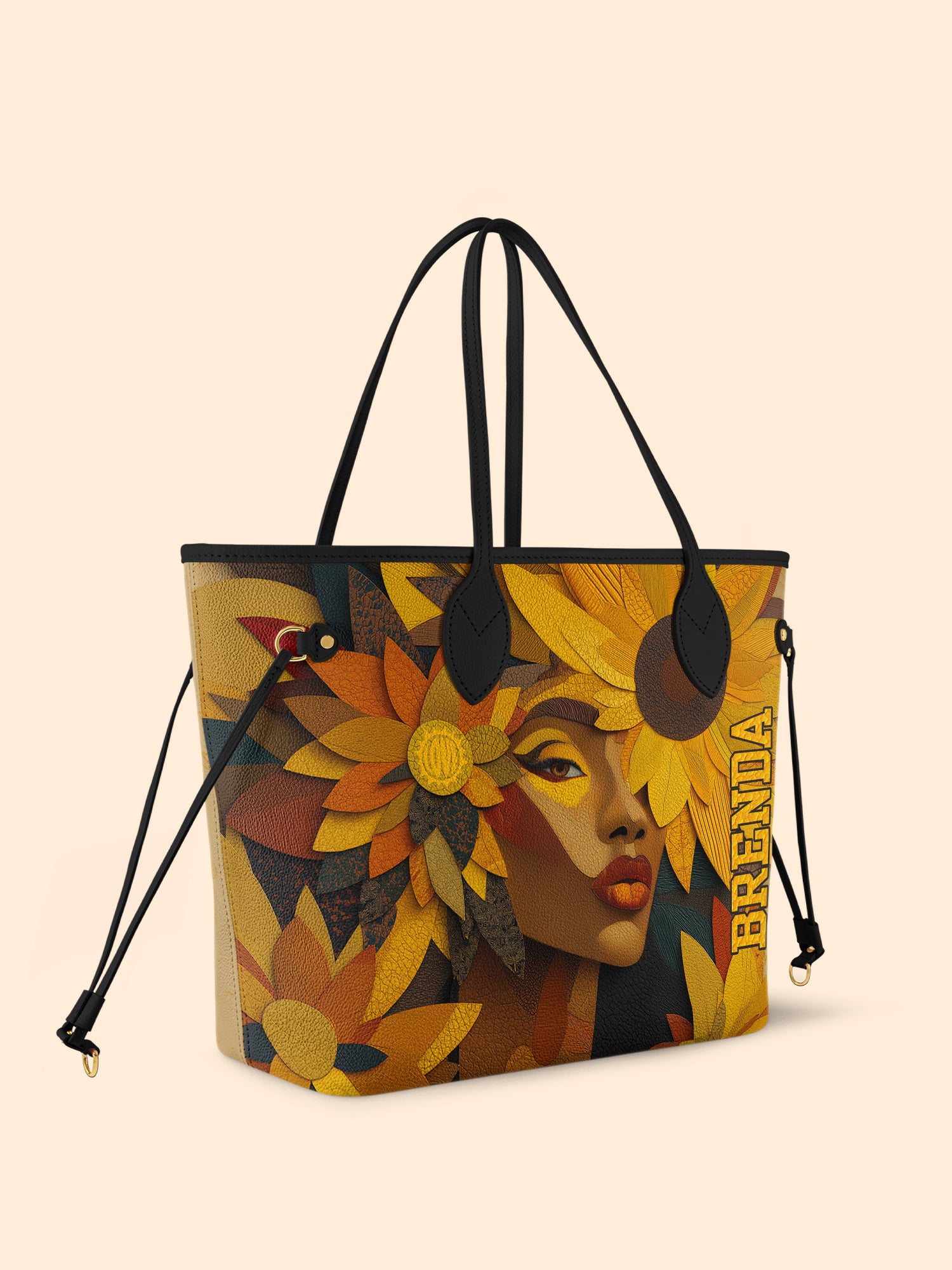 Golden Glare Classic Shopper Tote