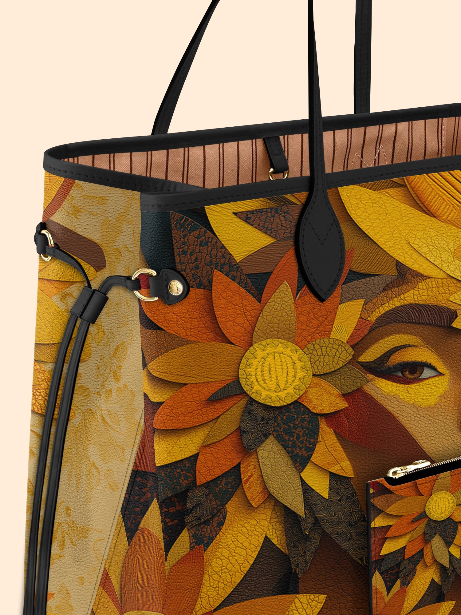 Golden Glare Classic Shopper Tote