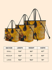 Golden Glare Classic Shopper Tote