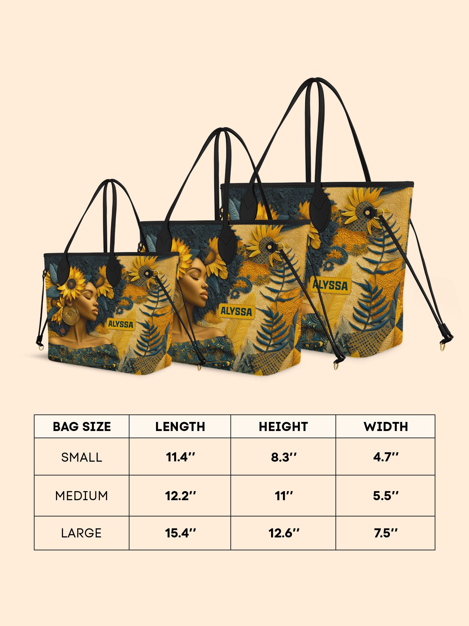 Serene Glory Classic Shopper Tote