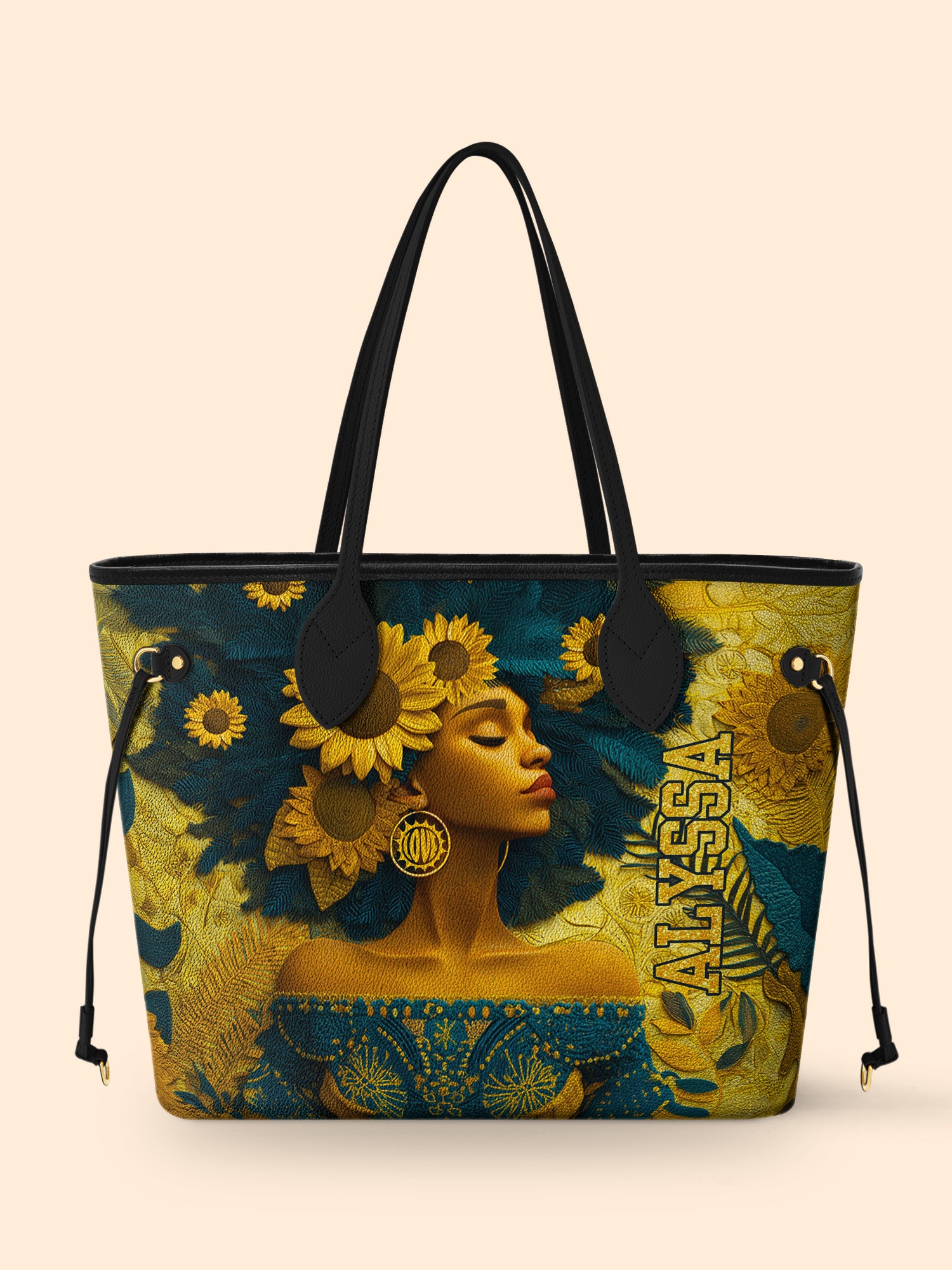 Sunflower Grace Classic Shopper Tote