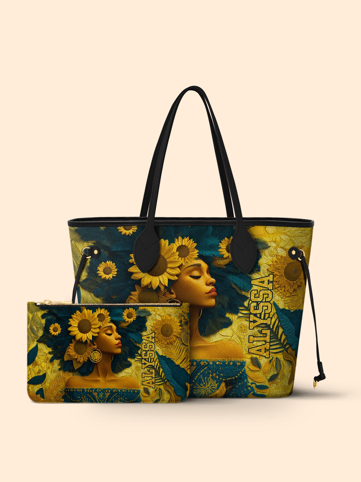 Sunflower Grace Classic Shopper Tote