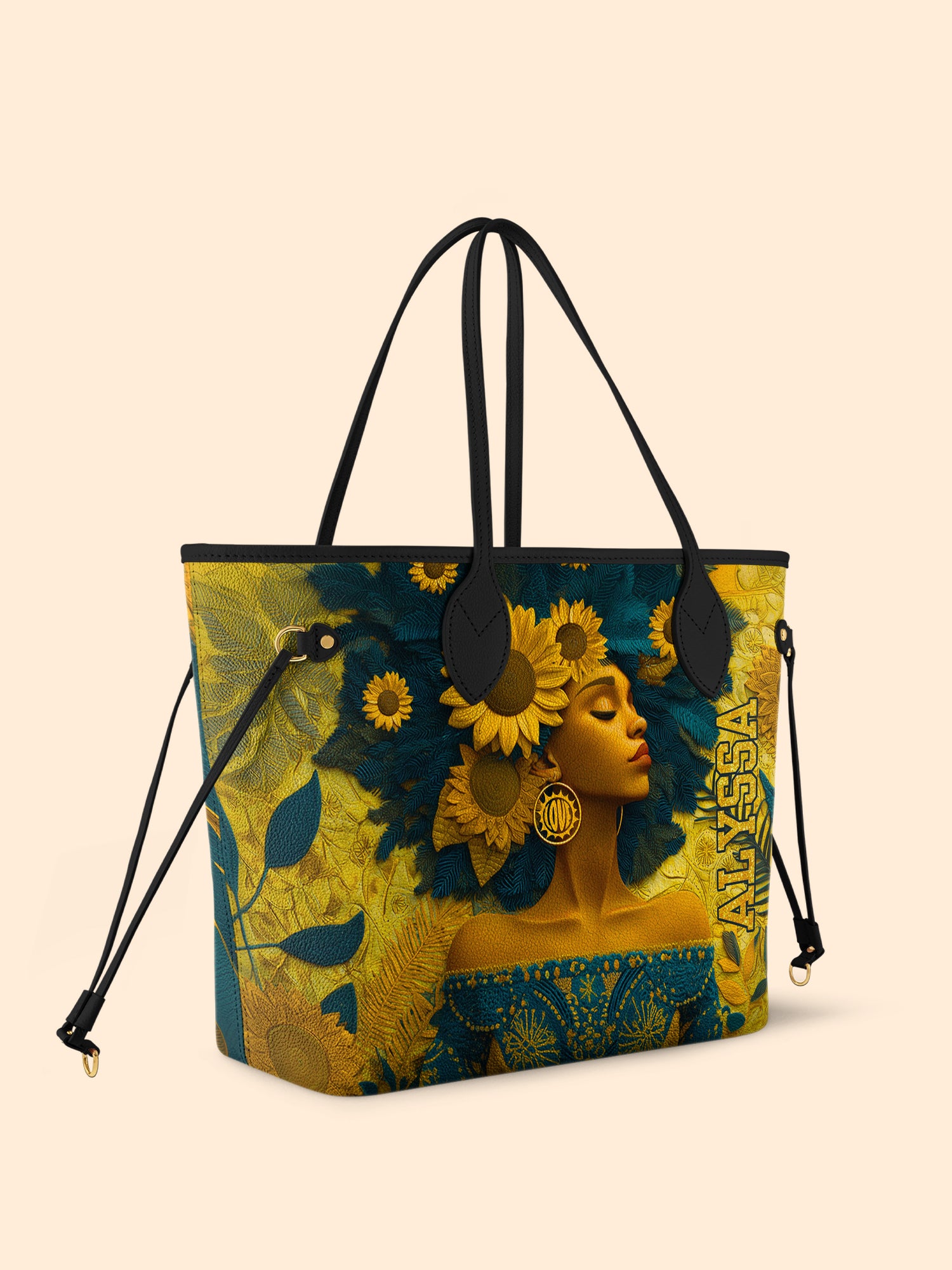 Sunflower Grace Classic Shopper Tote