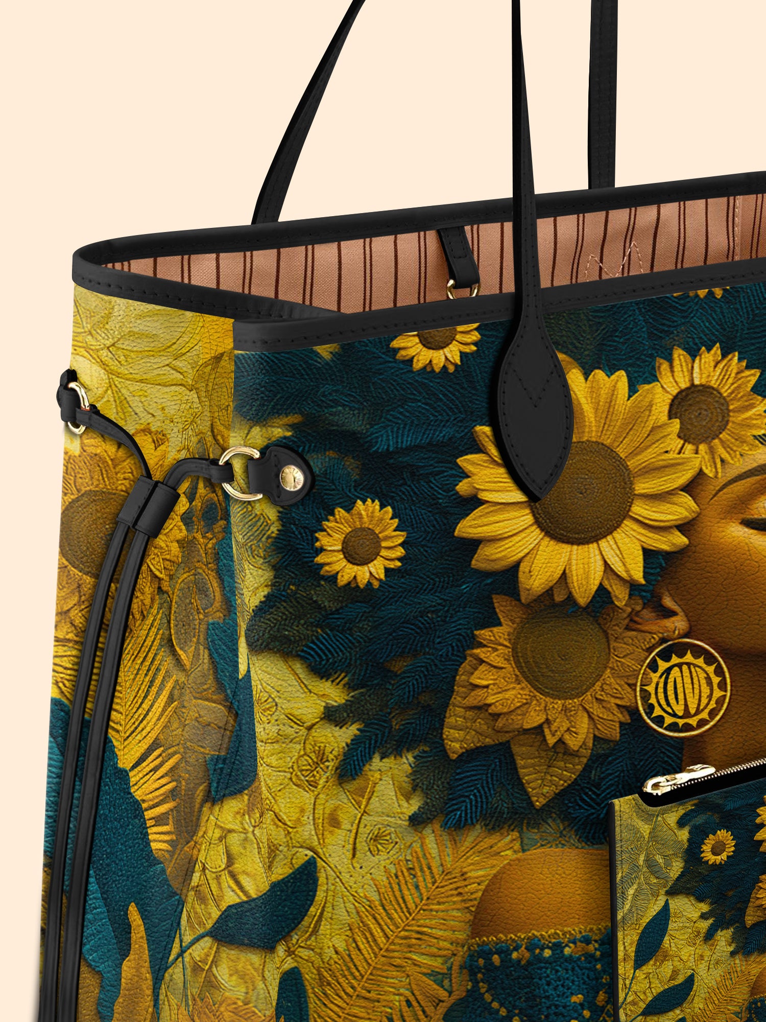 Sunflower Grace Classic Shopper Tote