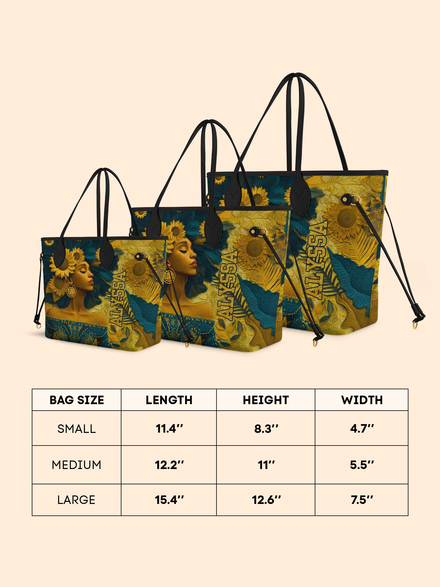 Sunflower Grace Classic Shopper Tote