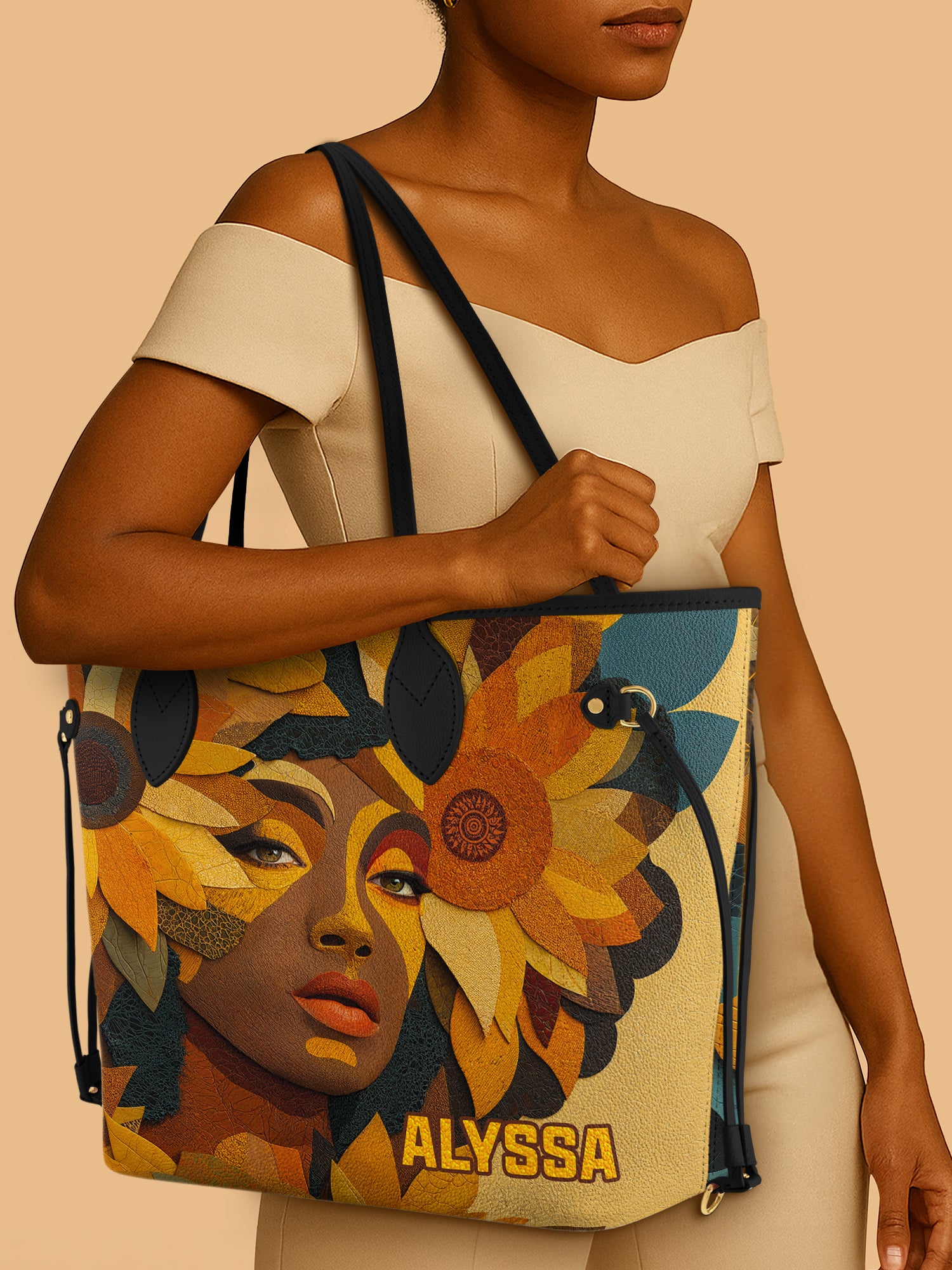 Sunflower Spirit Classic Shopper Tote