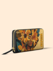 Sunflower Spirit Slimline Zippy Wallet
