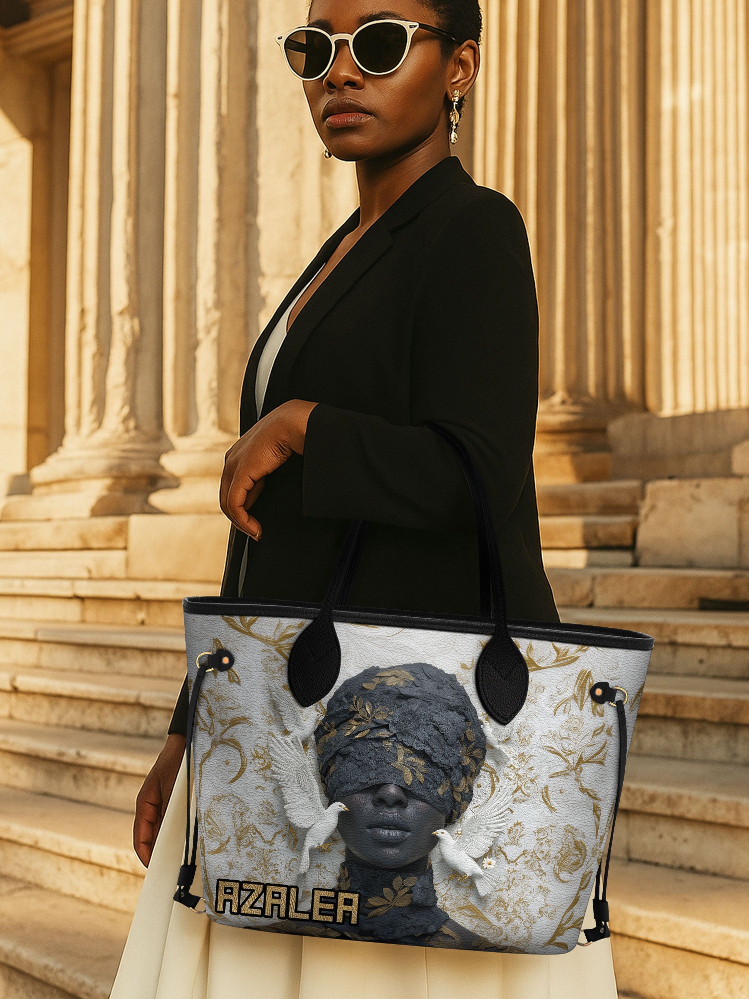 Graceful Flight Classic Shopper Tote