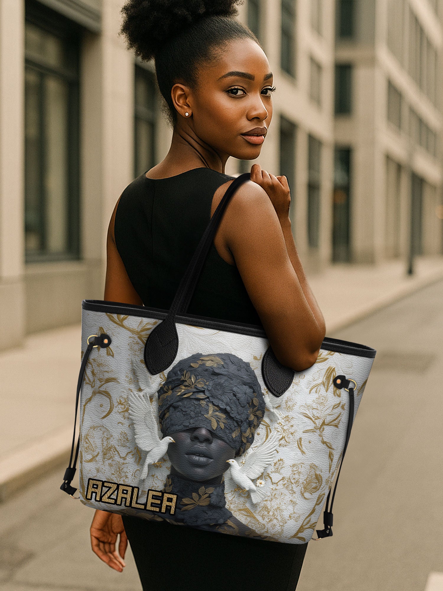 Graceful Flight Classic Shopper Tote