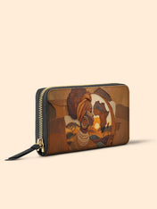 Roots of Africa Slimline Zippy Wallet QR0TD011