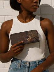 Back To Africa Slimline Zippy Wallet QR0XD017