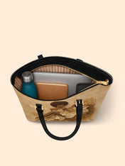 Soleil Noire Sleek Leather Tote