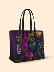 Infinite Locs Sleek Leather Tote