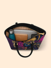 Infinite Locs Sleek Leather Tote