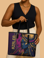 Infinite Locs Sleek Leather Tote