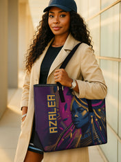 Infinite Locs Sleek Leather Tote