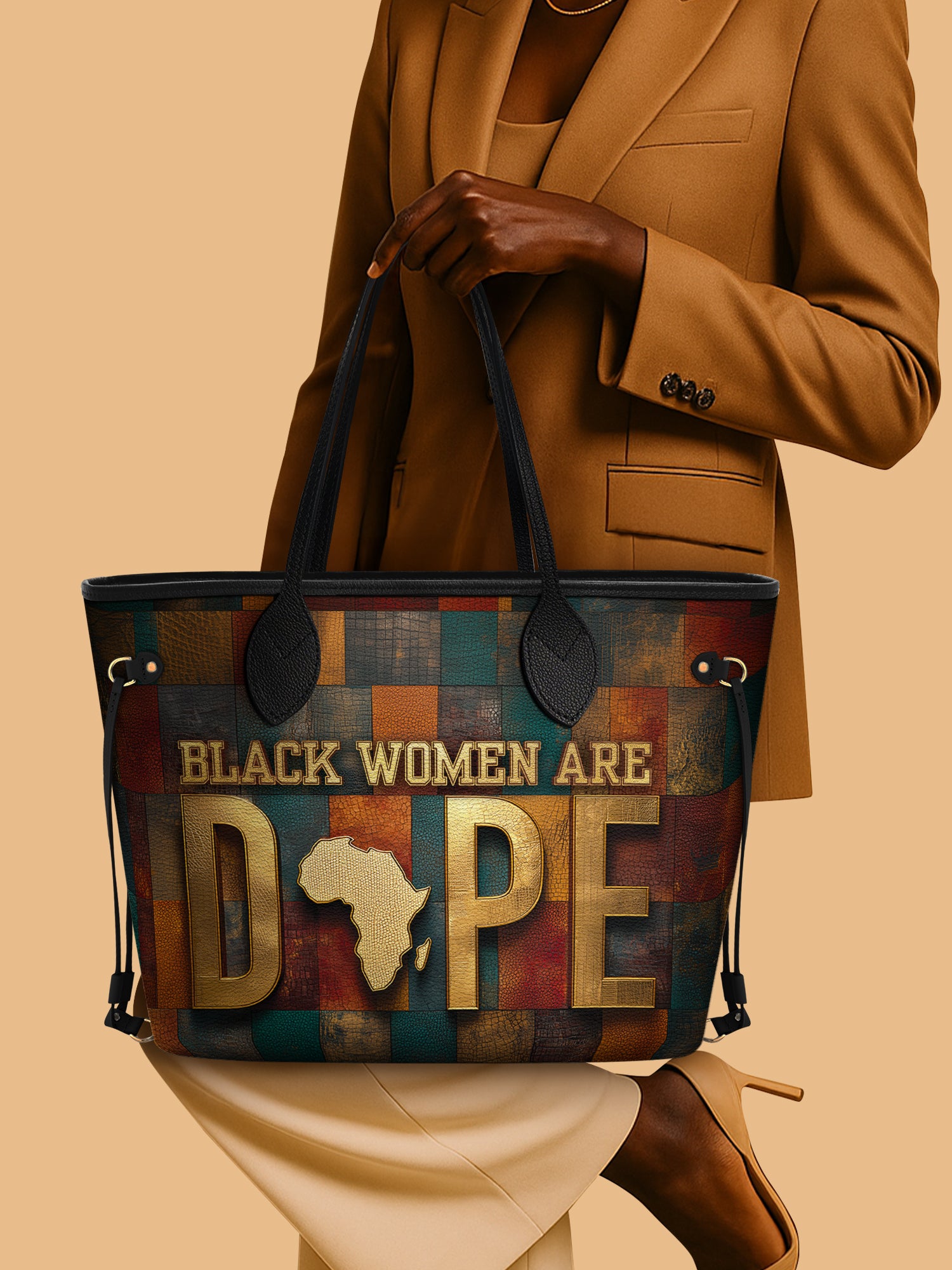 Black Women Are Dope Classic Shopper Tote QR0TV001