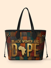 Black Women Are Dope Classic Shopper Tote QR0TV001