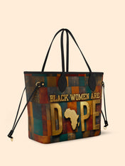 Black Women Are Dope Classic Shopper Tote QR0TV001