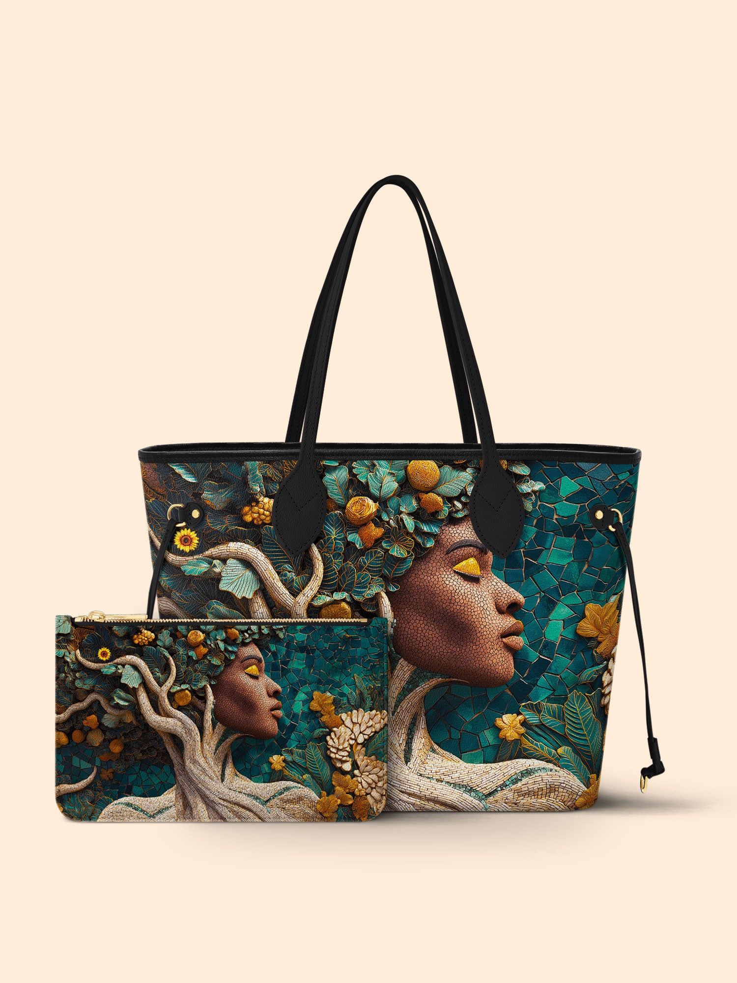 Living Ebony Classic Shopper Tote QR0TV003