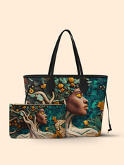 Living Ebony Classic Shopper Tote QR0TV003