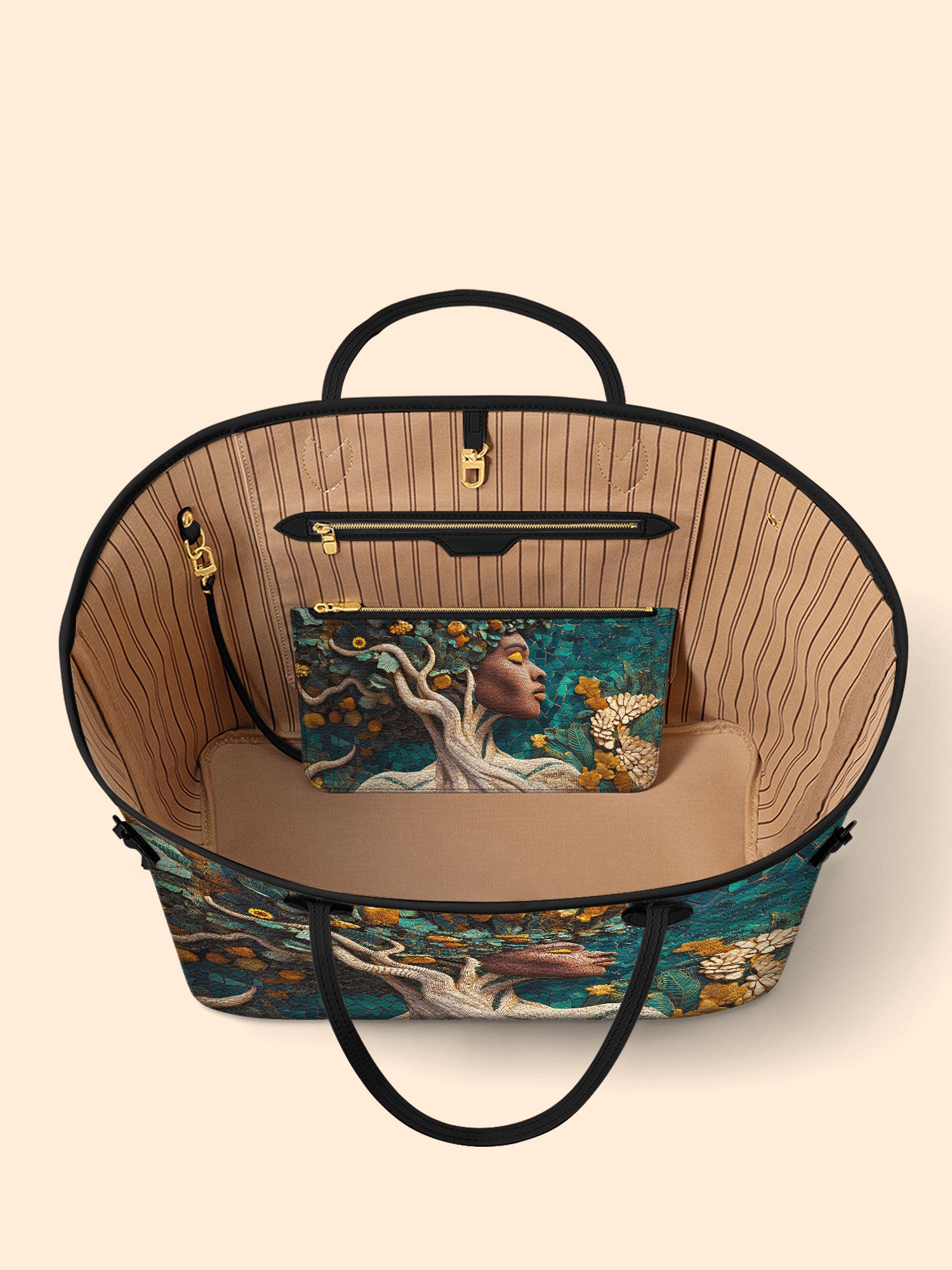 Living Ebony Classic Shopper Tote QR0TV003